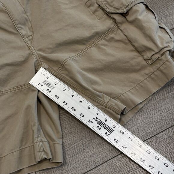 Polo Ralph Lauren Cargo Shorts Men 42T Utility Pockets Classic Khaki Vintage Y2K - Picture 6 of 8